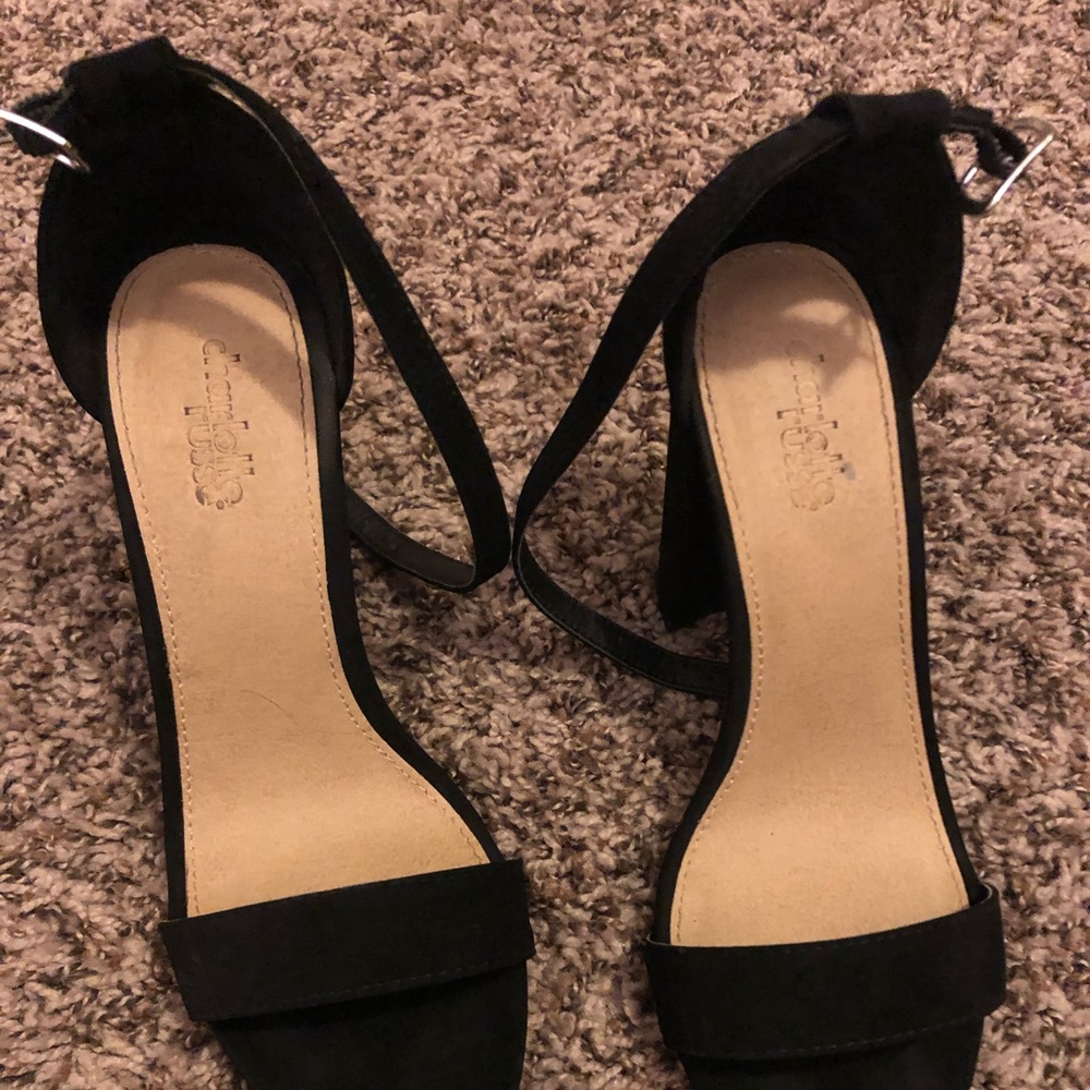 Black heels